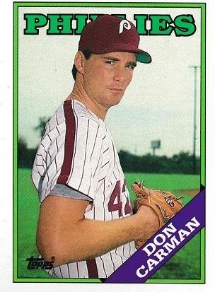 Don Carman #415 Baseball Cards 1988 Topps