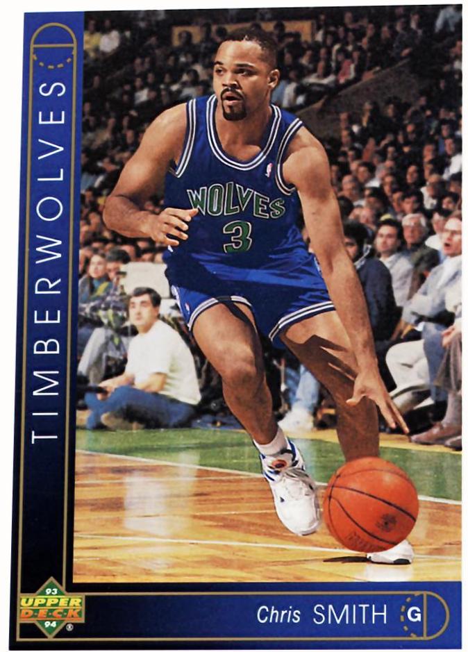 Chris Smith #122 Basketball Cards 1993 Upper Deck