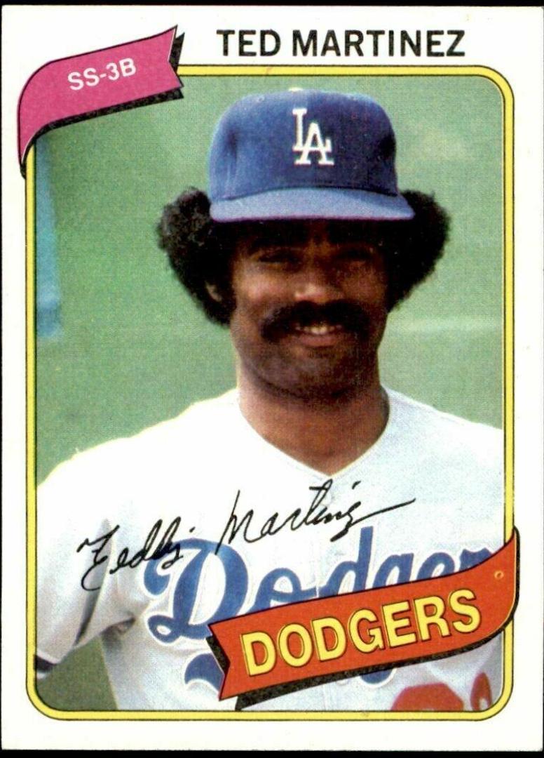 1980 Topps Ted Martinez #191 card
