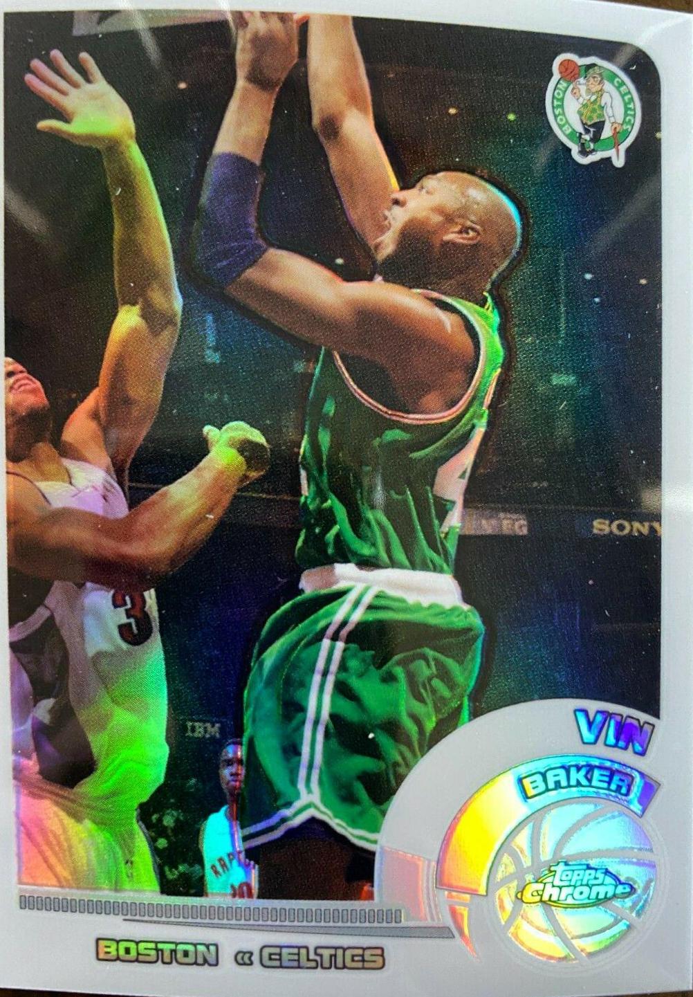 Vin Baker White Refractor #113