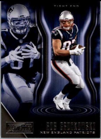 Rob Gronkowski #3 Football Cards 2018 Panini Playbook