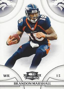 Brandon Marshall #39 Football Cards 2008 Panini Donruss Threads
