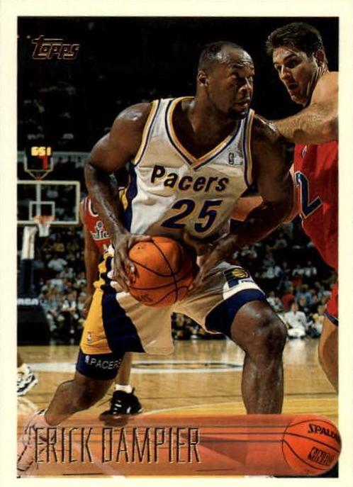 Erick Dampier #133 Basketball Cards 1996 Topps