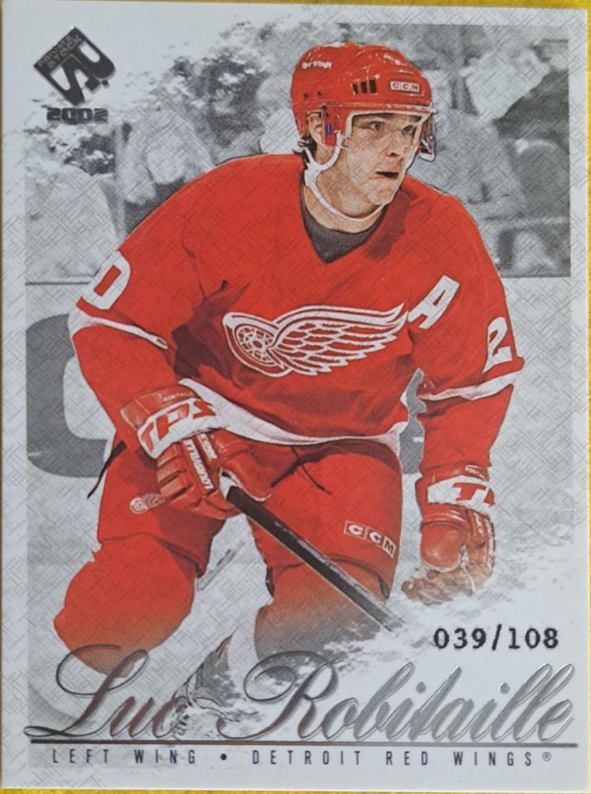 Luc Robitaille #36 2001 Pacific Private Stock Hockey