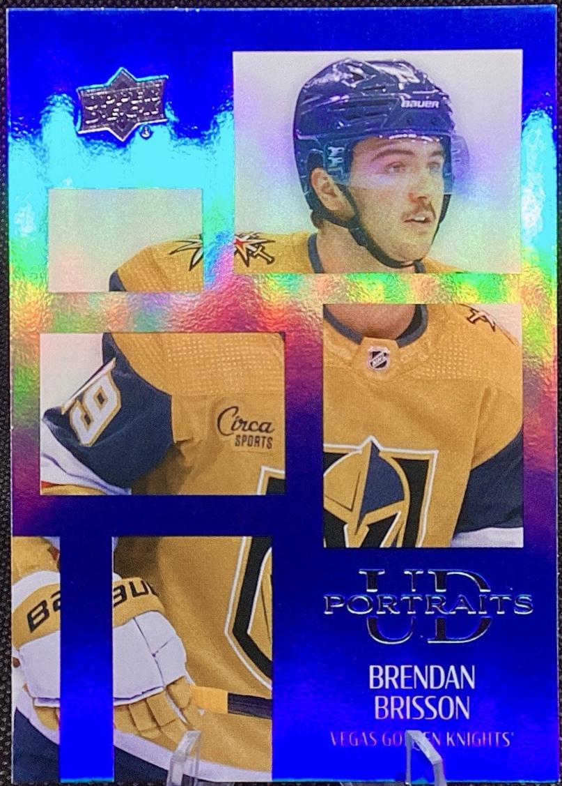 Brendan Brisson #P-56 Hockey Cards 2024 Upper Deck UD Portraits