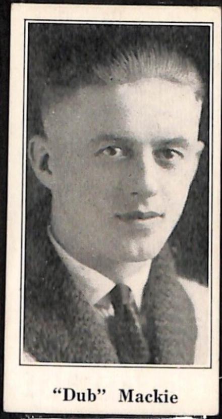 Dub Mackie #14 Hockey Cards 1923 V128 Paulin's