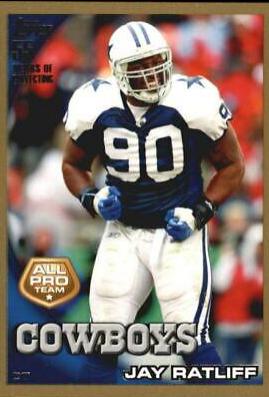 Jay Ratliff #18 Football Cards 2010 Topps