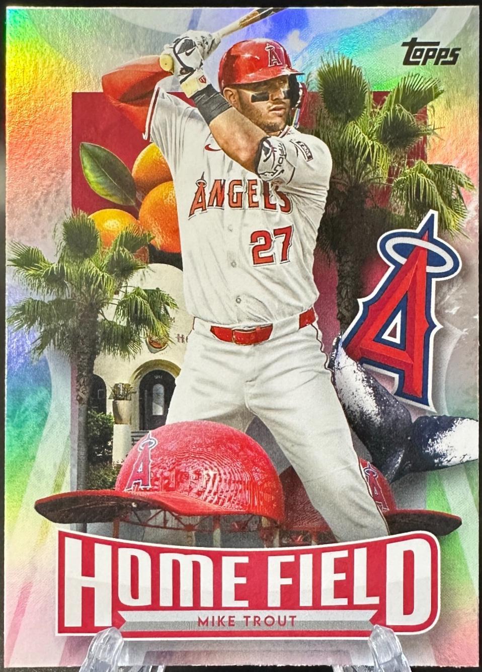 Mike Trout #HA-40 2026 Topps Series 2 Home Field Baseball