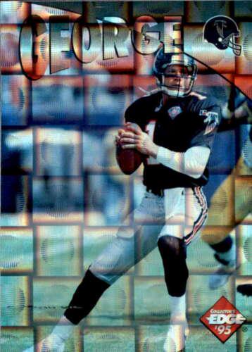 Jeff George #1 Football Cards 1995 Collector's Edge Instant Replay