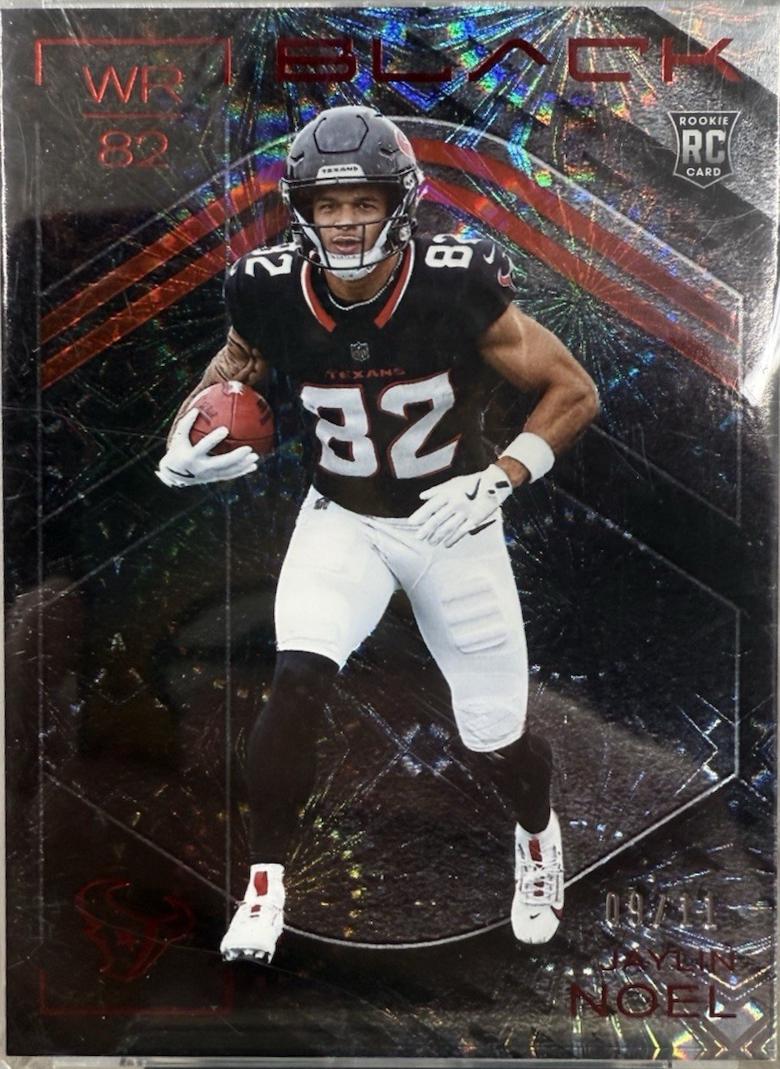 Jaylin Noel #165 2025 Panini Black Football