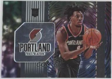 Nassir Little #3 Basketball Cards 2019 Panini Illusions Instant Impact