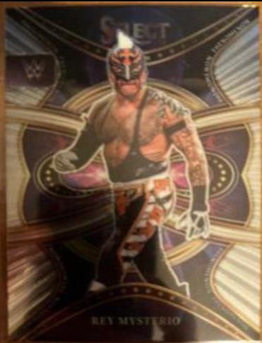 Rey Mysterio #5 Wrestling Cards 2022 Panini Select WWE Phenomenon