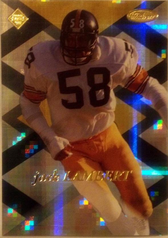 Jack Lambert #SM19 Football Cards 1998 Collector's Edge Masters Super
