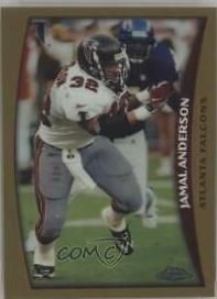 Jamal Anderson #7 Football Cards 1998 Topps Chrome