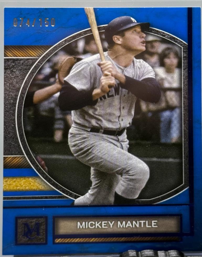 Mickey Mantle [Blue Topaz] #71