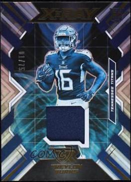 Treylon Burks #XR-11 Football Cards 2022 Panini XR X Ray Swatches