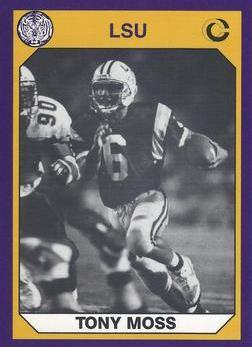 Tony Moss #176 1990 Collegiate Collection Lsu Basketball