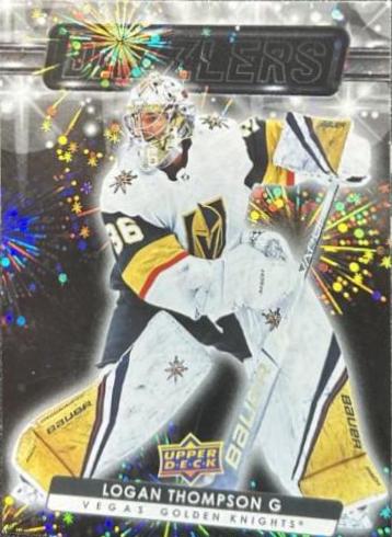 Logan Thompson #DZ-99 2023-24 Upper Deck Hockey Dazzlers