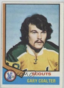 Gary Coalter #17 Hockey Cards 1974 Topps