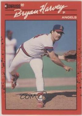 Bryan Harvey #372 Baseball Cards 1990 Donruss