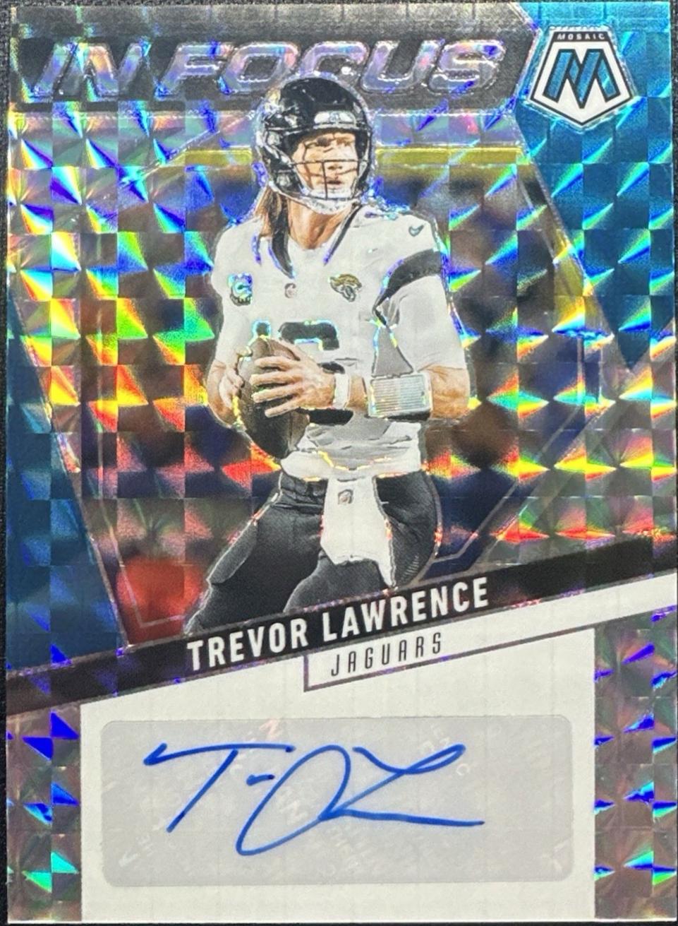 Trevor Lawrence #1 Prices | 2025 Panini Mosaic In Focus Signature