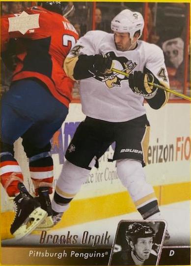 Brooks Orpik #45 Hockey Cards 2010 Upper Deck
