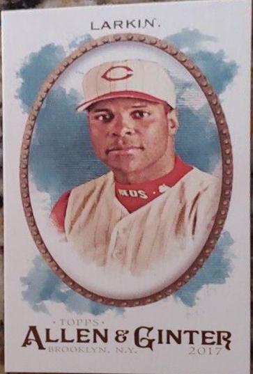 Barry Larkin [Mini Red Brooklyn Back] #63