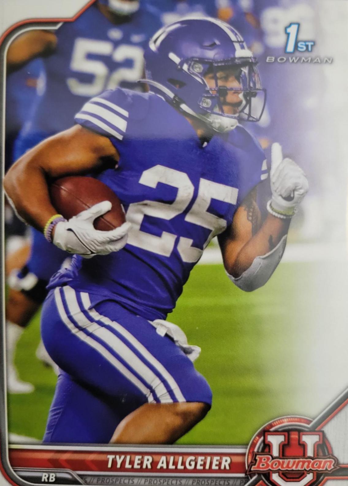 Tyler Allgeier #21 2021 Bowman University Football