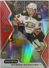 Mason McTavish [Red] #23 Hockey Cards 2024 Upper Deck Synergy Prices