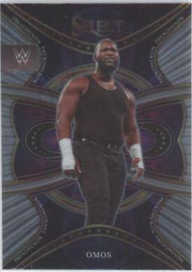 Omos #3 Wrestling Cards 2022 Panini Select WWE Phenomenon
