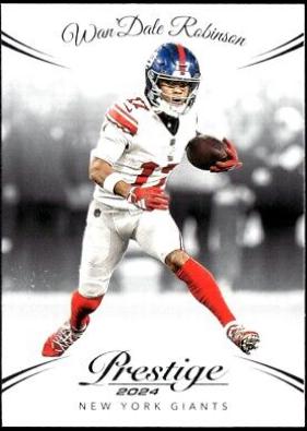 Wan'Dale Robinson #223 Football Cards 2024 Panini Prestige
