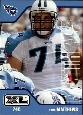 Bruce Matthews #464 2002 Upper Deck XL Football