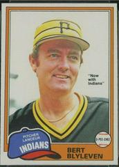 Bert Blyleven [Gray Back] #294 Baseball Cards 1981 O Pee Chee Prices