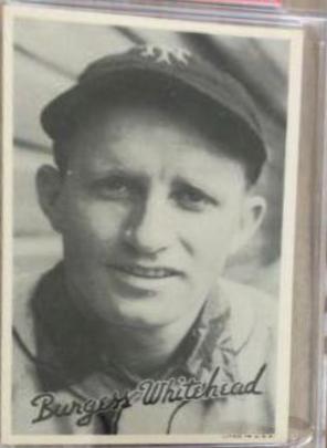 Burgess Whitehead Baseball Cards 1936 Goudey Premiums