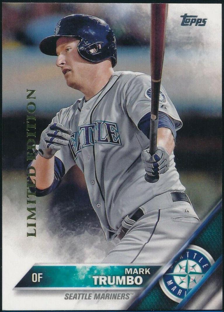 Mark Trumbo #39 Baseball Cards 2016 Topps Limited Edition
