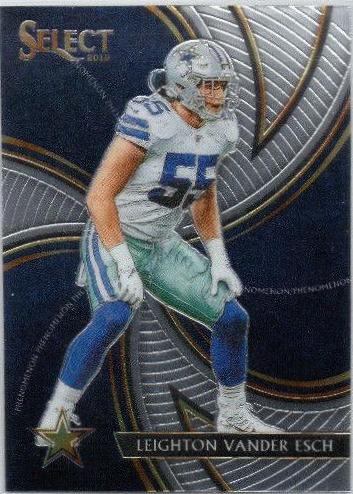 Leighton Vander Esch #2 Football Cards 2019 Panini Select Phenomenon