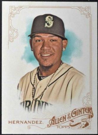 Felix Hernandez #16 Baseball Cards 2015 Topps Allen & Ginter