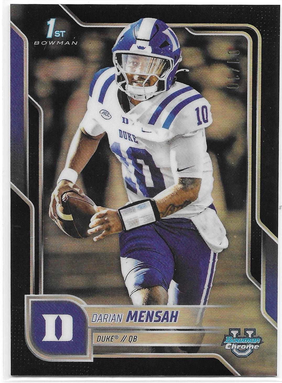 Darian Mensah [Black Refractor] #13