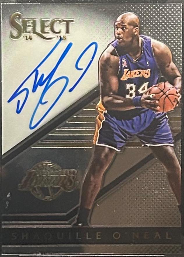 Shaquille O’Neal #S-SO Basketball Cards 2014 Panini Select Signatures