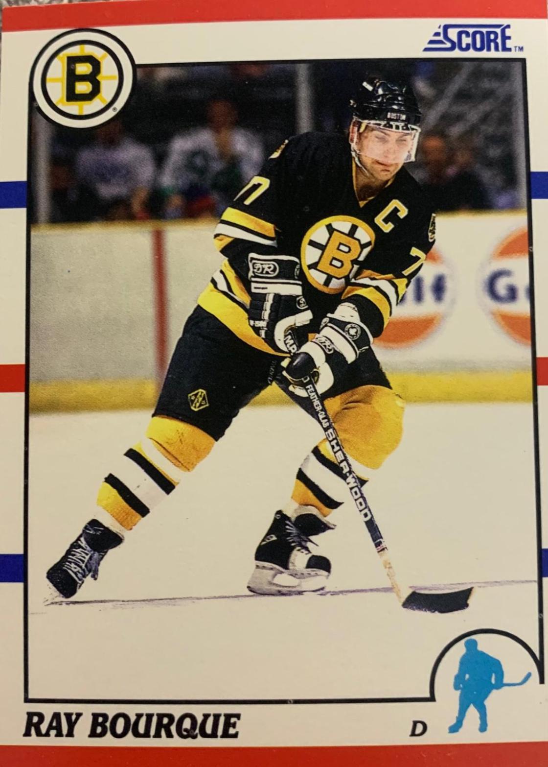 Ray Bourque #200 Hockey Cards 1990 Score