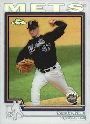 Tom Glavine #13 Baseball Cards 2004 Topps Chrome
