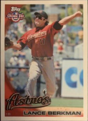 Lance Berkman #104 Baseball Cards 2010 Topps Opening Day