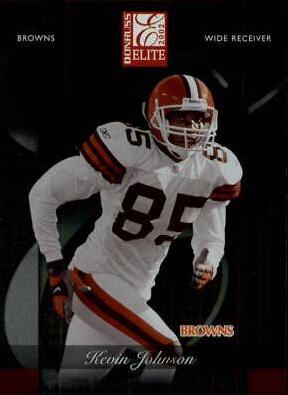 Kevin Johnson #10 Football Cards 2002 Panini Donruss Elite
