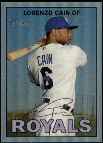 Lorenzo Cain [White Jersey Chrome] #479