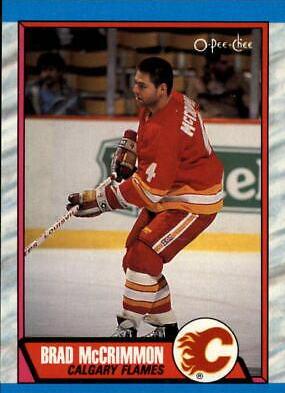 Brad McCrimmon #203 Hockey Cards 1989 O-Pee-Chee