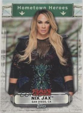 Nia Jax #HH-27 Wrestling Cards 2019 Topps WWE RAW Hometown Heroes