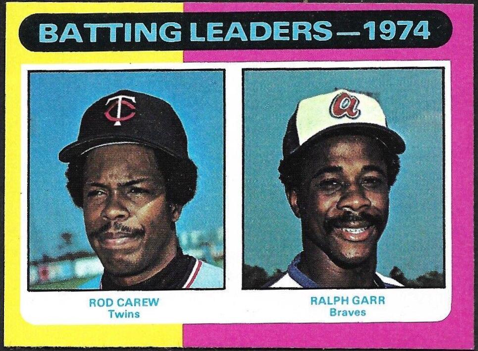 1974 Batting Leaders #306 1975 Topps Mini Baseball