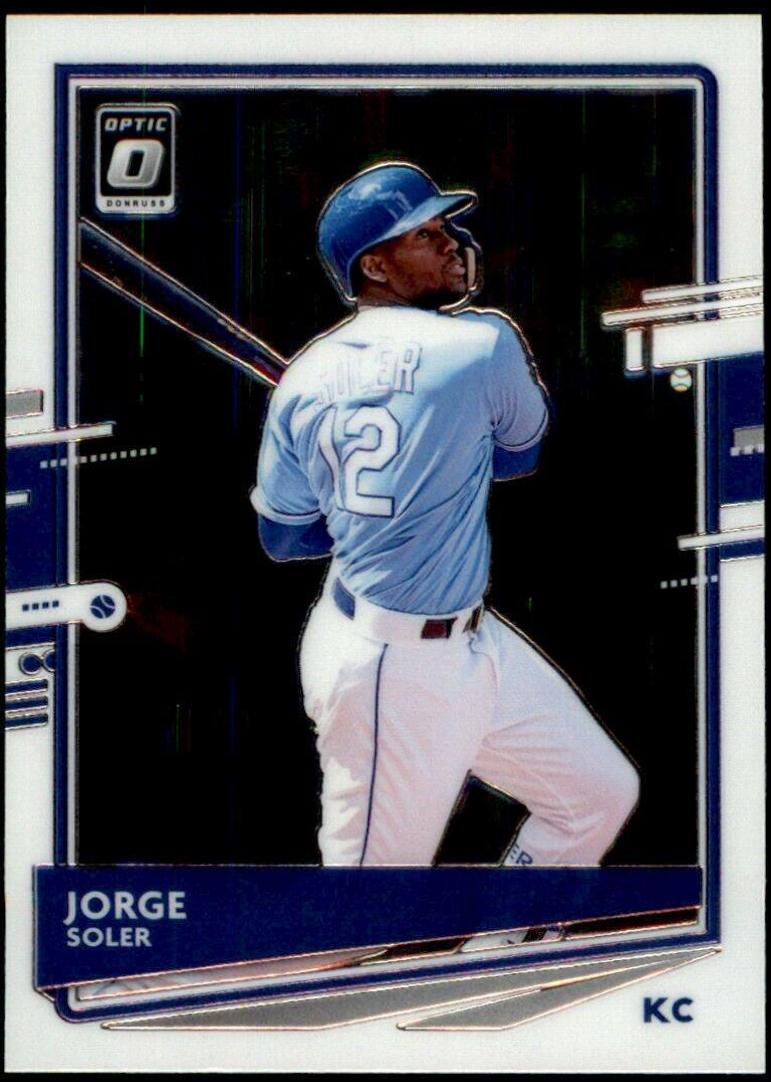 Jorge Soler #185 2020 Panini Donruss Optic Baseball