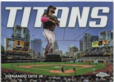 Fernando Tatis Jr. #CT-14 Baseball Cards 2023 Topps Chrome Titans
