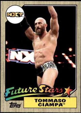 Tommaso Ciampa #8 Wrestling Cards 2017 Topps WWE Heritage